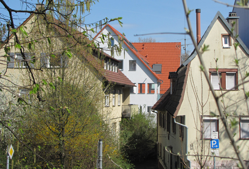 Bebauung des ehemaligen Feuerwehrareals in Stuttgart-Weilimdorf